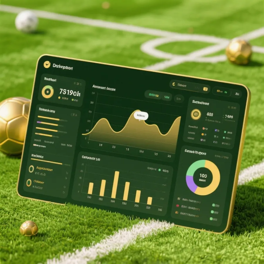 赔率与盘口数据分析仪表盘示意图